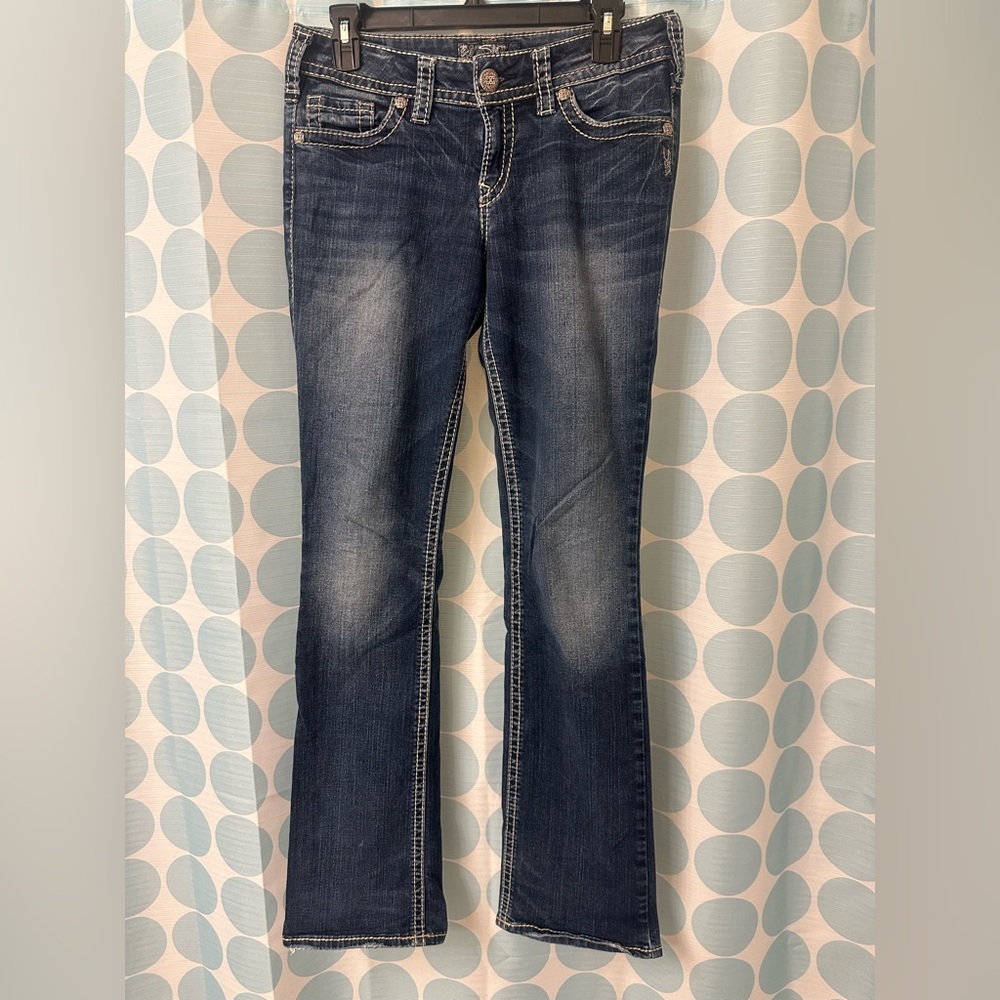 Silver Jeans Suki Mid Slim Boot Jeans, W28/L33